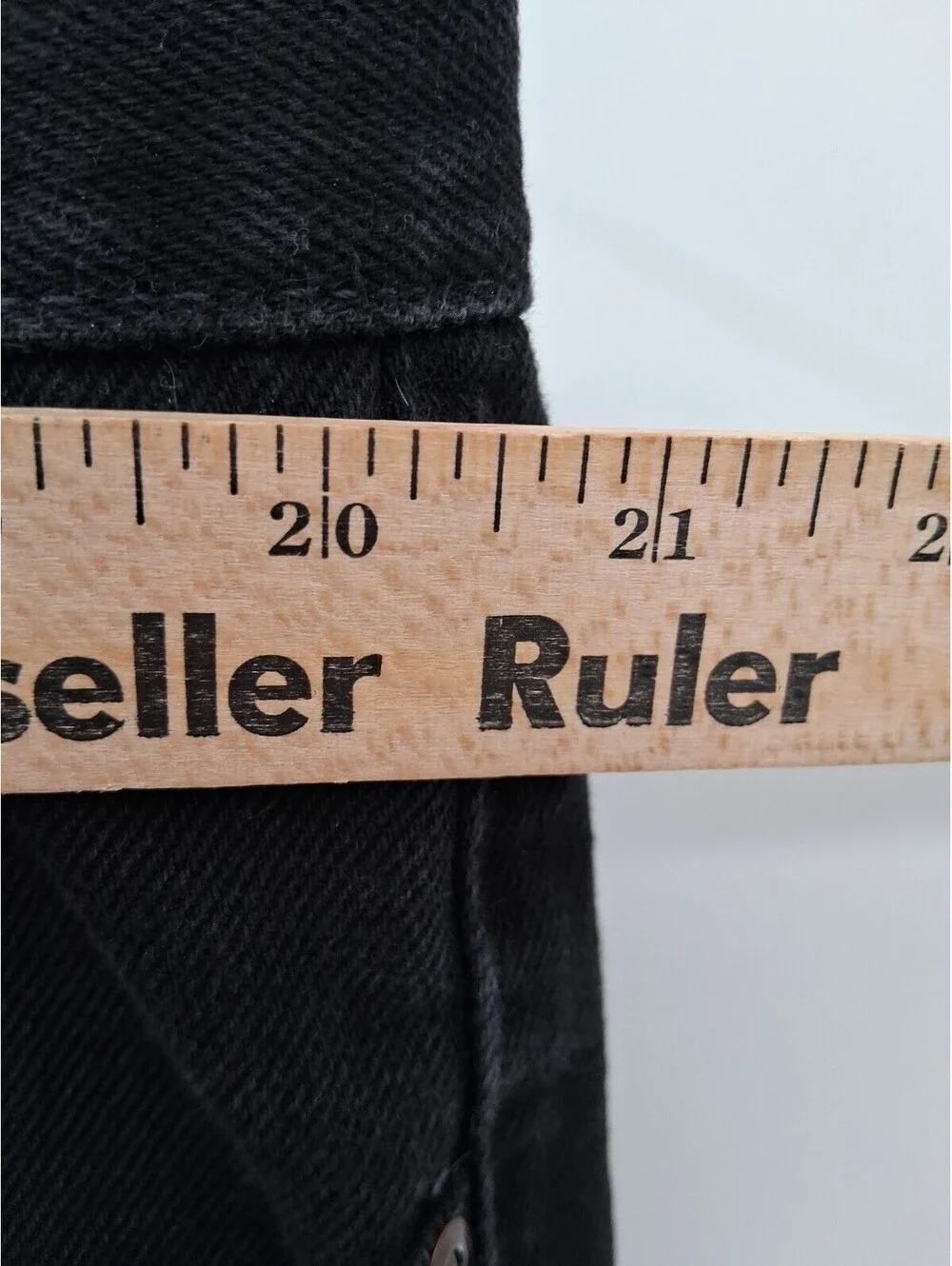 LL Bean Jeans Mens 42x29 Black Denim Classic Fit Casual Outdoor Work Pants